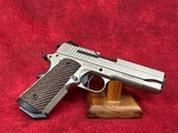 Sig Sauer 1911 Compact 45 ACP Nickel 4" SLITE Magwell G-10 Grips (1911CO-45-NI) - 4 of 10