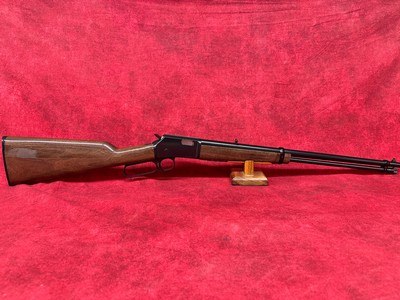 Browning BL-22 22lr 15+1 20" Polished Blued Barrel, Polished Blued Gloss Steel Receiver, Black Walnut/ Wood Stock, Right Hand (024100103)