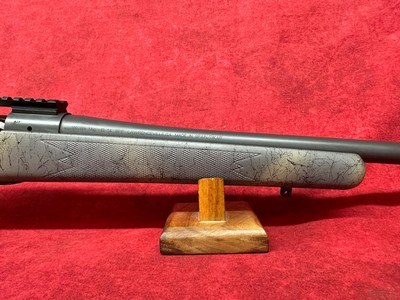 Bergara Rifles B-14 Wilderness Ridge 300 Win Mag 3+1 24" Threaded Sniper Gray Cerakote Barrel/Rec, SoftTouch Woodland Camo Synthetic Stock - Image 4 of 9