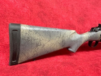 Bergara Rifles B-14 Wilderness Ridge 300 Win Mag 3+1 24" Threaded Sniper Gray Cerakote Barrel/Rec, SoftTouch Woodland Camo Synthetic Stock - Image 2 of 9
