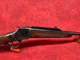 Uberti 1885 .303 British 24" Bbl Blue Steel C/H Receiver Courteney Stalking Rifle (348751) - 4 of 11