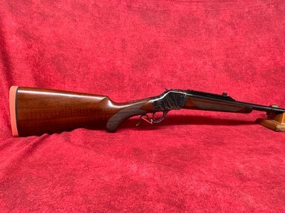 Uberti 1885 .303 British 24" Bbl Blue Steel C/H Receiver Courteney Stalking Rifle (348751)