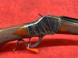 Uberti 1885 .303 British 24" Bbl Blue Steel C/H Receiver Courteney Stalking Rifle (348751) - 3 of 11