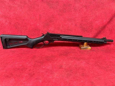 Marlin 1895 Dark 45 70 Gov 5+1 16.17" Threaded, Black, M Lok Handguard, Synthetic Stock (70901)