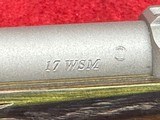 Ruger 77/17 17 WSM 6+1 18.50" Threaded Barrel, Matte Stainless Steel, Green Mountain Laminate Stock (7219) - 10 of 10