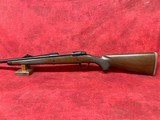 Ruger M77 Hawkeye African 416 Ruger 23" Satin Blued Threaded Barrel, Receiver w/Integral Scope Mount, American Walnut Fixed Stock (37185) - 7 of 12
