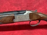 Browning Citori Feather Lightning 20ga 28" Barrel 3" Satin Nickel Finished Engraved Alloy Receiver, American Black Walnut Stock (0181636 - 8 of 9