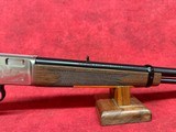 Browning BL-22  Nickel Grade II 22 LR 15+1, 20" Polished Blued Barrel, Satin Nickel Finished Engraved Receiver, Grade II Satin Black Walnut Stock - 4 of 9