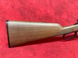 Browning BL-22  Nickel Grade II 22 LR 15+1, 20" Polished Blued Barrel, Satin Nickel Finished Engraved Receiver, Grade II Satin Black Walnut Stock - 2 of 9