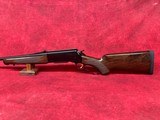 Browning BLR Lightweight 243 Win 4+1 20" Blue Barrel, Black Aluminum Receiver, w/Curved Grip Gloss Black Walnut Stock (034009111) - 6 of 9