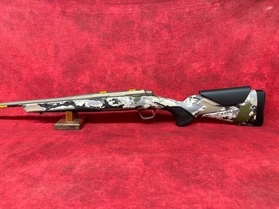 Browning X-Bolt 2 Speed SPR 6.5 PRC 20" Burnt Bronze Cerakote Fluted Sporter SR Barrel,  Ovix Camo w/Adj Comb & LOP Stock (036010294) - Image 6 of 9