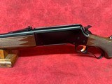 Browning BLR Lightweight 308 Win 20" Blue Brl, Black Polished Aluminum Receiver, w/Curved Grip Gloss Black Walnut Stock (034009118) - 8 of 9