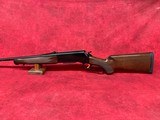 Browning BLR Lightweight 308 Win 20" Blue Brl, Black Polished Aluminum Receiver, w/Curved Grip Gloss Black Walnut Stock (034009118) - 6 of 9