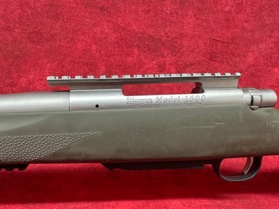 Howa M 1500 Hogue 308 Win 22" Stainless Steel Threaded Barrel, Hogue OverMolded OD Green Synthetic Stock, (HGR73113) - Image 8 of 13