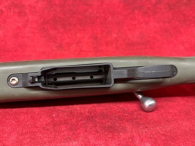 Howa M 1500 Hogue 308 Win 22" Stainless Steel Threaded Barrel, Hogue OverMolded OD Green Synthetic Stock, (HGR73113) - Image 12 of 13