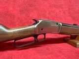 Browning BL-22 Nickel Grade I 22 LR 15+1 20" Blued Barrel, Satin Nickel Steel Receiver, Satin Black Walnut/ Wood Stock (024107102) - Image 3 of 9