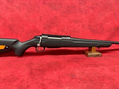 Tikka T3x Lite 7mm-08 Rem 3+1 22.40" Matte Blued Barrel, Black Synthetic Stock, Right Hand - Image 1 of 9