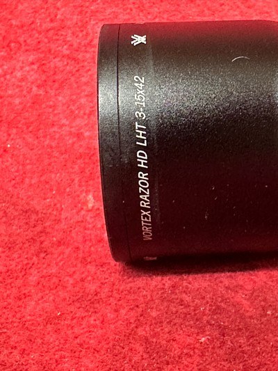 Vortex Razor HD LHT 3-15x42mm SFP HSR-5i MOA (RZR-31501) - Image 3 of 4