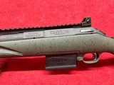 Ruger American II Scout 308 Win 16.10" Cobalt Cerakote Threaded Barrel Green Splatter Adj LOP Stock (46967) - Image 8 of 9