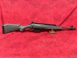 Ruger American II Scout 308 Win 16.10" Cobalt Cerakote Threaded Barrel Green Splatter Adj LOP Stock (46967) - Image 1 of 9