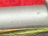 Ruger 77 Hawkeye Guide Gun 375 Ruger 20" Matte Threaded Barrel Green Mountain Laminate Stock (47125) - 9 of 10