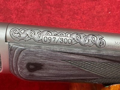 Marlin & CNC Custom 1895 SBL "Buffalo Trapper" .45-70 18.5" SS Barrel Limited Edition #97 of 300 "Buffalo Trapper" Engraving - Image 5 of 11
