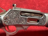 Marlin & CNC Custom 1895 SBL "Buffalo Trapper" .45-70 18.5" SS Barrel Limited Edition #97 of 300 "Buffalo Trapper" Engraving - Image 4 of 11
