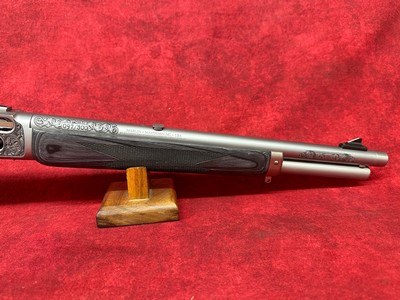 Marlin & CNC Custom 1895 SBL "Buffalo Trapper" .45-70 18.5" SS Barrel Limited Edition #97 of 300 "Buffalo Trapper" Engraving - Image 6 of 11