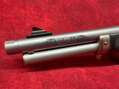 Marlin & CNC Custom 1895 SBL "Buffalo Trapper" .45-70 18.5" SS Barrel Limited Edition #97 of 300 "Buffalo Trapper" Engraving - Image 11 of 11