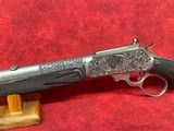 Marlin & CNC Custom 1895 SBL "Buffalo Trapper" .45-70 18.5" SS Barrel Limited Edition #97 of 300 "Buffalo Trapper" Engraving - Image 10 of 11