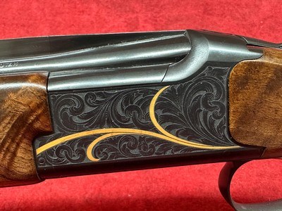 Browning Citori Gran Lightning 410ga 3" 28" Barrels, Engraved Receiver With Gold Accents, American Black Walnut Stock (018117913) - Image 10 of 11