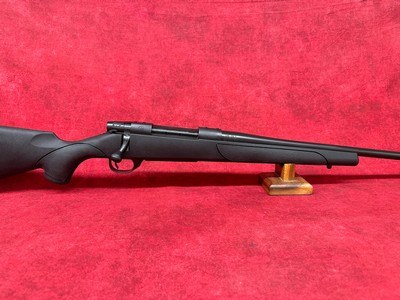 Weatherby Vanguard Obsidian 257 Weatherby Mag 3+1 24" Blued #2 Contour Threaded Barrel, Black Monte Carlo Synthetic Stock (VTX257WR4T) - Image 1 of 10