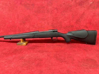 Weatherby Vanguard Obsidian 257 Weatherby Mag 3+1 24" Blued #2 Contour Threaded Barrel, Black Monte Carlo Synthetic Stock (VTX257WR4T) - Image 7 of 10
