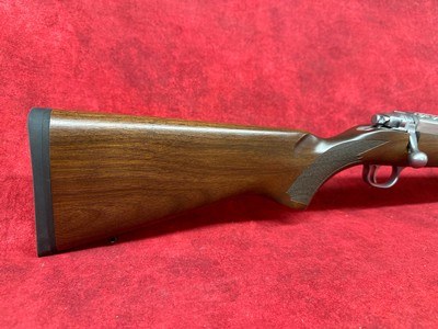 Ruger 77/17 17 WSM Stainless Walnut Threaded 18.5" SS Barrel (7230) - Image 2 of 10