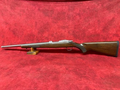 Ruger 77/17 17 WSM Stainless Walnut Threaded 18.5" SS Barrel (7230) - Image 6 of 10