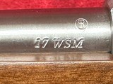 Ruger 77/17 17 WSM Stainless Walnut Threaded 18.5" SS Barrel (7230) - 9 of 10