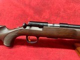 Browning T-Bolt Target/Varmint 17 HMR 10+1 22" Heavy Target Barrel, Satin Black Walnut Stock With Monte Carlo Comb, (025176270) - 3 of 9