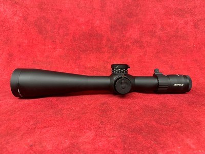 Leupold Mark 5HD Matte Black 5-25x56mm M5C3 Illuminated FFP TRM Reticle 35mm Tube with FREE Leupold 35mm Rings (171776) - Image 1 of 10