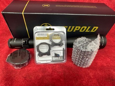 Leupold Mark 5HD Matte Black 5-25x56mm M5C3 Illuminated FFP TRM Reticle 35mm Tube with FREE Leupold 35mm Rings (171776) - Image 8 of 10