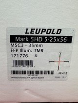 Leupold Mark 5HD Matte Black 5-25x56mm M5C3 Illuminated FFP TRM Reticle 35mm Tube with FREE Leupold 35mm Rings (171776) - Image 10 of 10