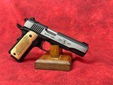Browning 1911 - 380 Black Label Medallion Full Size Frame 380 ACP 8+1 4.25" Stainless Steel Barrel, Maple Wood Grip (051998492) - Image 1 of 7