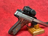 Browning Buck Mark Medallion 22 LR 10+1 5.50", w/Gold Buckmark Grips Vortex Crossfire Red Dot (051581490) - Image 2 of 9