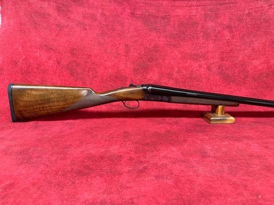 TriStar Bristol SxS Shotgun 12 Gauge 28" Barrel Color Case Hardened Receiver Oiled Turkish Walnut English Style Stock - Image 1 of 9