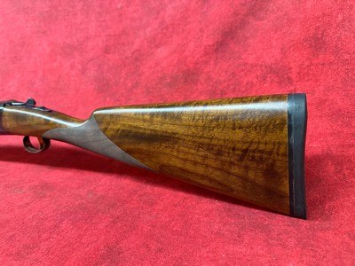 TriStar Bristol SxS Shotgun 12 Gauge 28" Barrel Color Case Hardened Receiver Oiled Turkish Walnut English Style Stock - Image 7 of 9