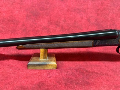 TriStar Bristol SxS Shotgun 12 Gauge 28" Barrel Color Case Hardened Receiver Oiled Turkish Walnut English Style Stock - Image 9 of 9