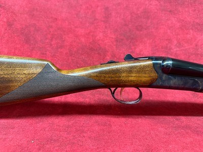 TriStar Bristol SxS 16ga 2.75" 2rd 28",Color Case Hardened Steel Receiver, English Style Oiled Turkish Walnut Stock (38016) - Image 3 of 11
