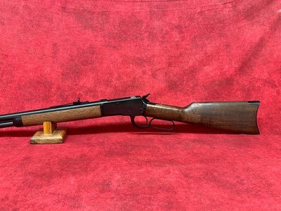 Winchester 1892 Short Rifle 357 Mag 10+1 20" Brushed Polish Blued Sporter Barrel, Satin Oiled Walnut Straight Grip Stock (534162137) - Image 7 of 10