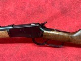 Winchester 1892 Short Rifle 357 Mag 10+1 20" Brushed Polish Blued Sporter Barrel, Satin Oiled Walnut Straight Grip Stock (534162137) - Image 9 of 10