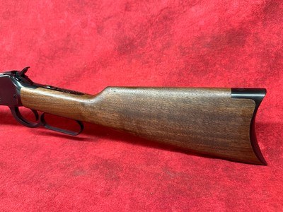 Winchester 1892 Short Rifle 357 Mag 10+1 20" Brushed Polish Blued Sporter Barrel, Satin Oiled Walnut Straight Grip Stock (534162137) - Image 8 of 10