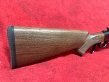 Winchester 1885 Low Wall Hunter 17 HMR  24" Brushed Polish Blued Octagon Barrel, Satin Walnut Stock (524100170) - Image 2 of 9